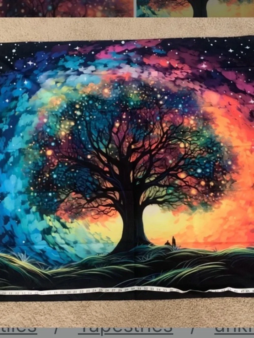 SOLD Rainbow Tree Wall Tapestry - Multicolor brand new